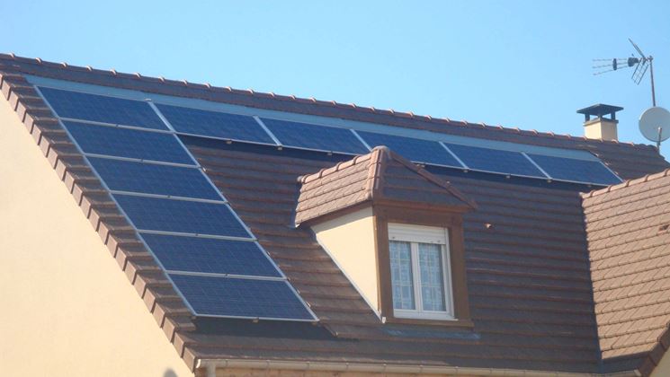 Impianto fotovoltaico su tetto