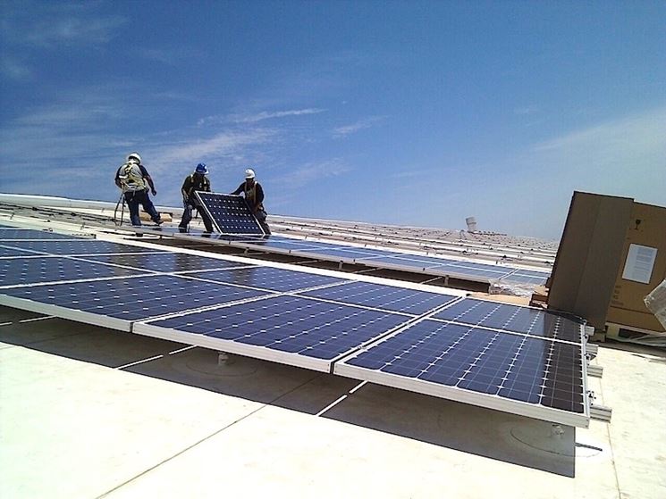 pannelli fotovoltaici installazione