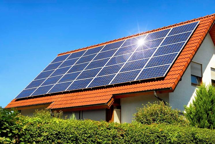 Impianto fotovoltaico di una casa