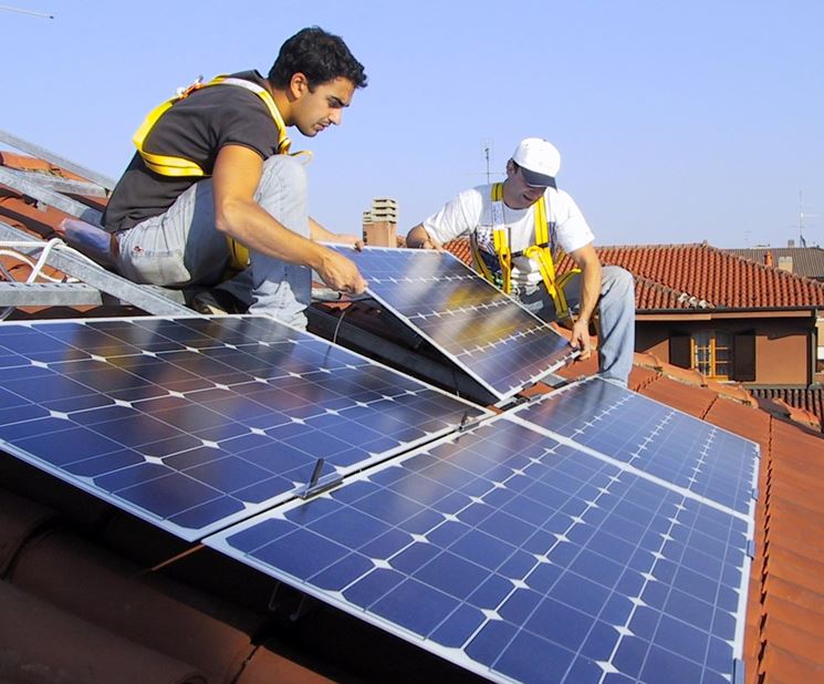 Orientamento a Sud pannelli fotovoltaici