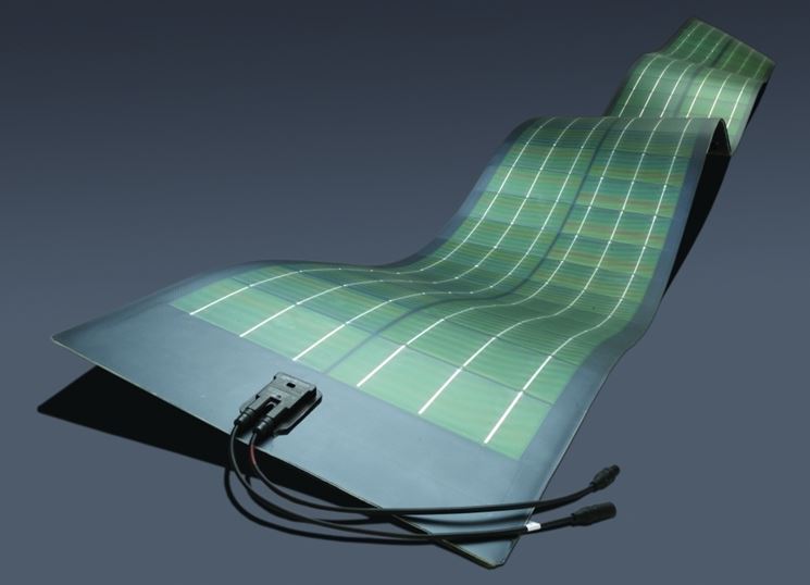 Esempio di pellicola fotovoltaica