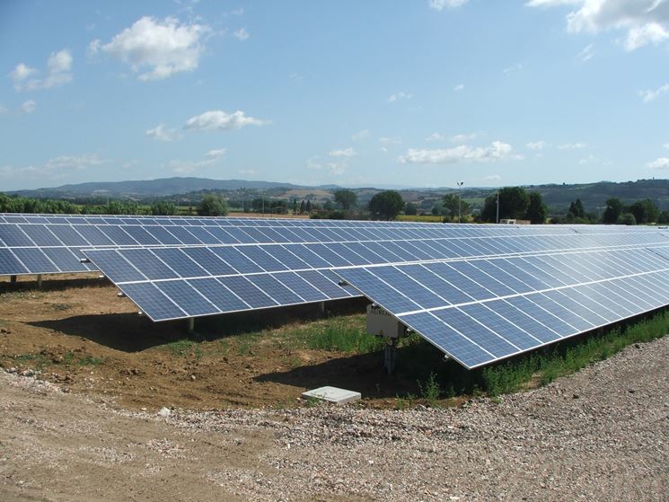 Fotovoltaico in campo aperto