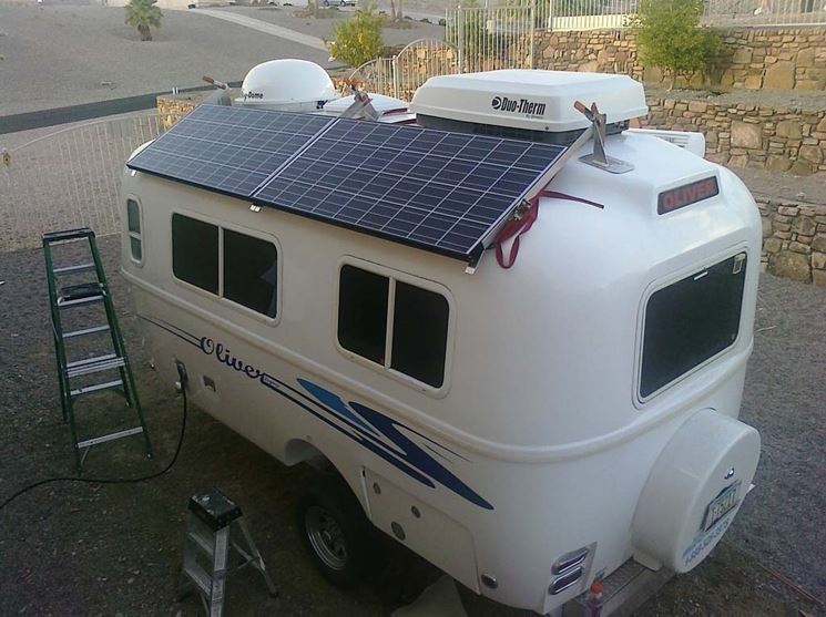 Pannelli solari camper