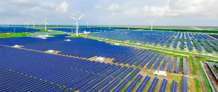 Impianto eolico e fotovoltaico