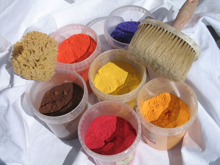 pigmenti per vernici naturali