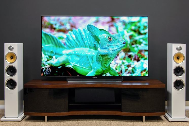 TV OLED curva