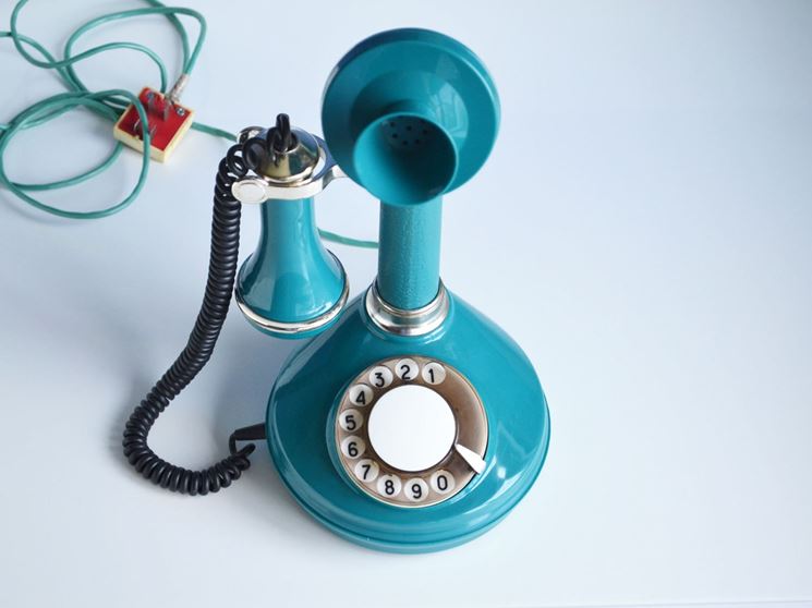 Modello telefono vintage