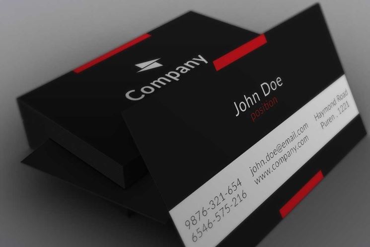 Template business card