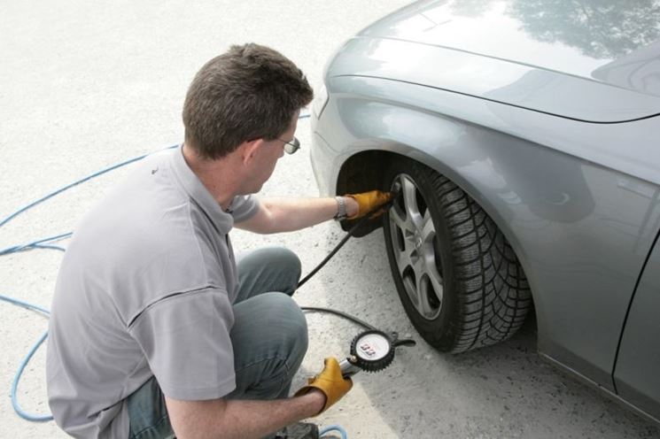 Controllo della pressione delle gomme