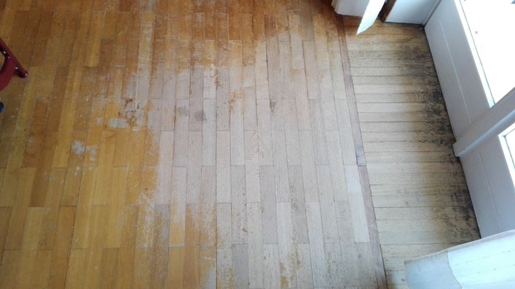 trattamento parquet rovinato