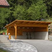 Carport legno