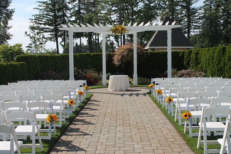 Pergola matrimonio