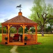 Gazebo in legno da giardino