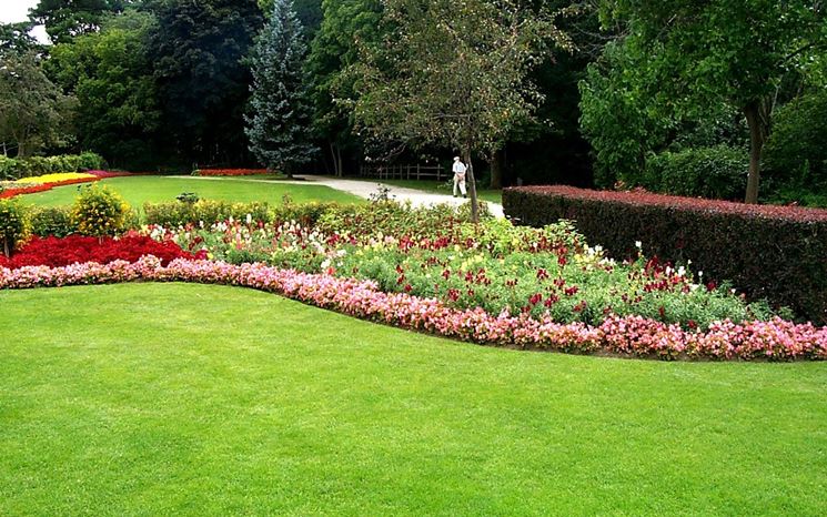 Progettare giardino con aiuola