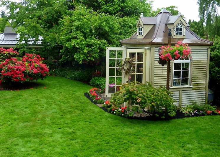 Casetta elegante per giardino