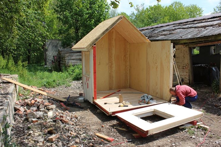 Autoinstallazione casa prefabbricata