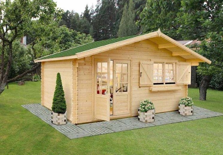 Casetta in legno da giardino