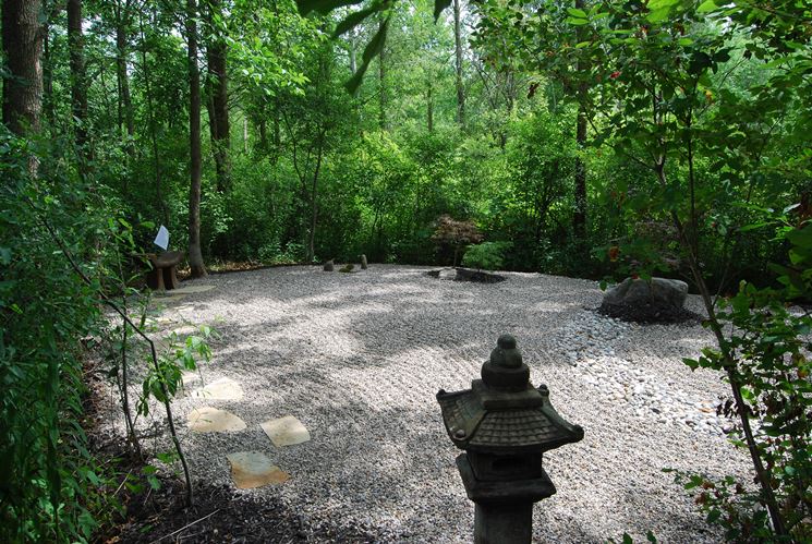 Esempio di giardino zen