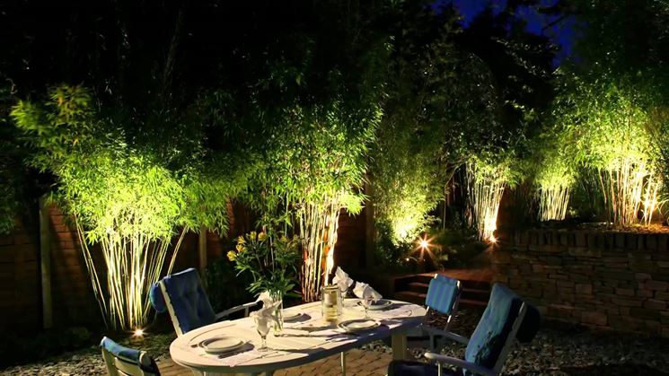 Illuminazione giardino