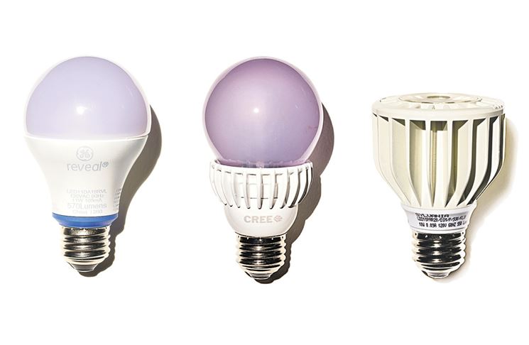 Diversi tipi di lampade a LED