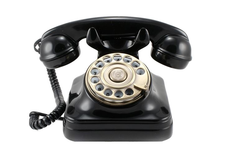 Un telefono fisso degli anni '70 è un tipico esempio di un duplex