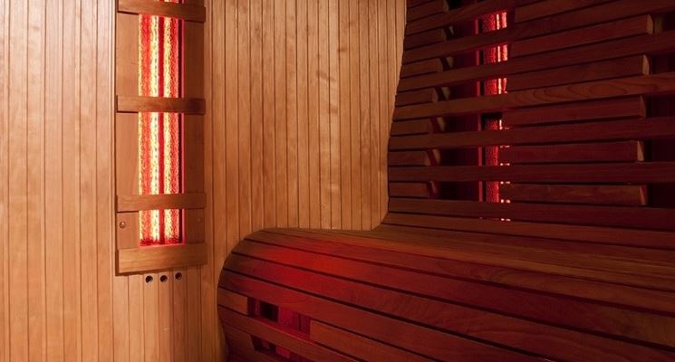 Una sauna a raggi infrarossi