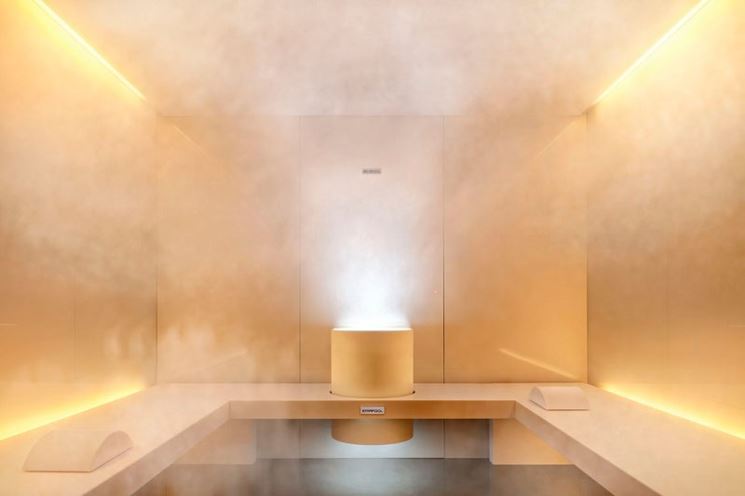 Un bagno turco dal design moderno