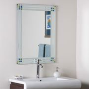 Specchio in bagno con cornice