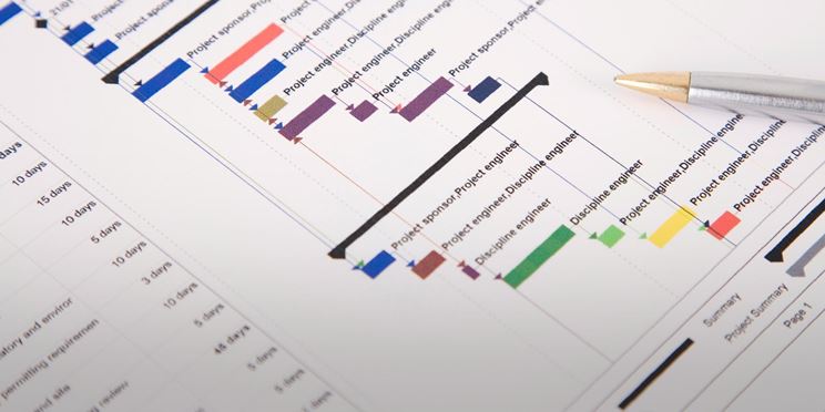 Esempio di cronoprogramma dei lavori