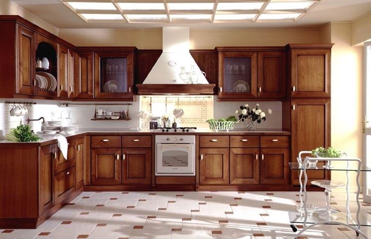 Cucina in legno