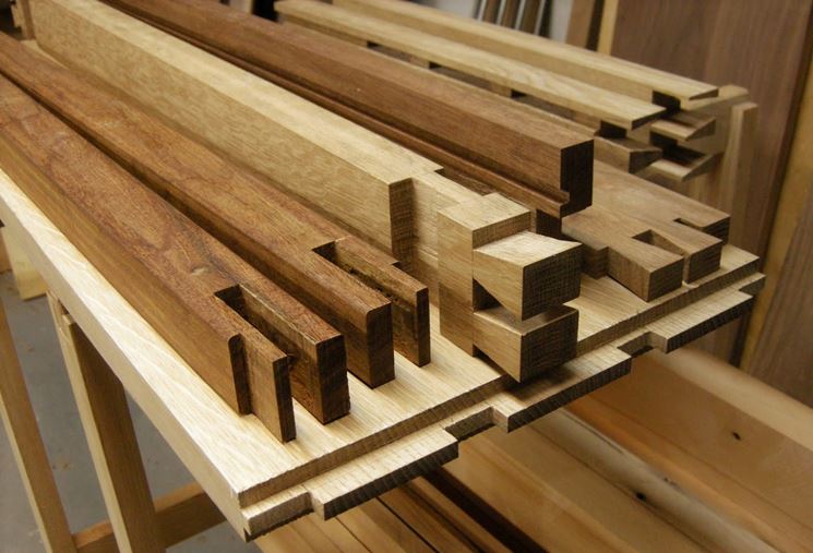 Legno in lavorazione