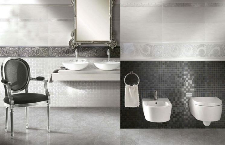 Esempio di ceramiche per bagni