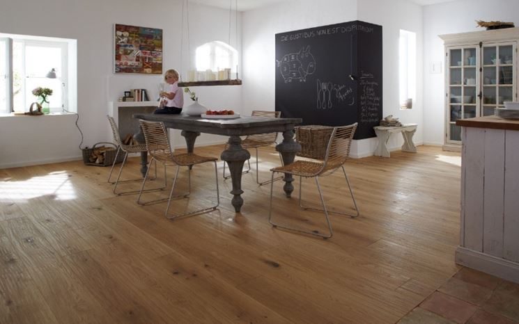 Parquet in bamboo