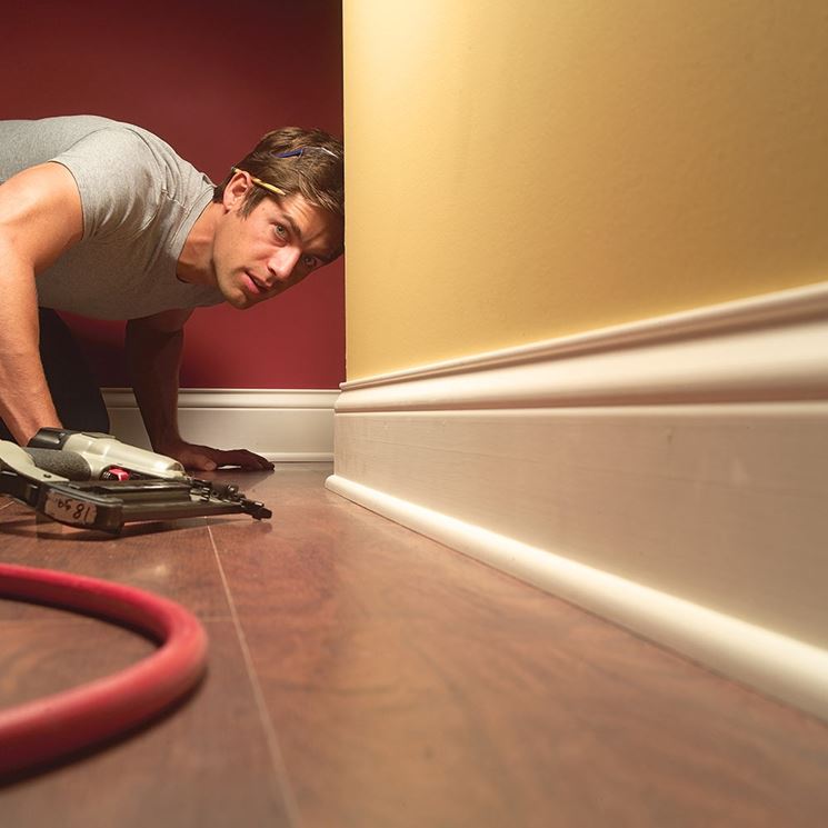 Modello di levigatrice per parquet