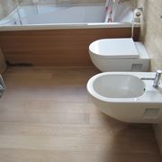 Parquet laminato in bagno