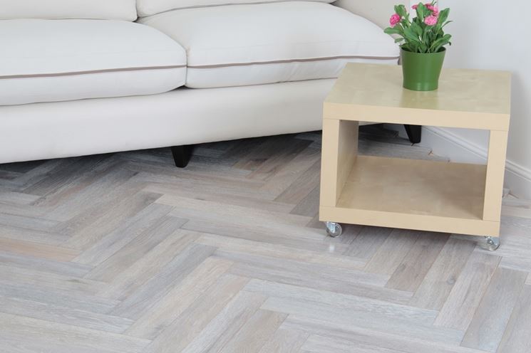 Parquet in rovere in soggiorno