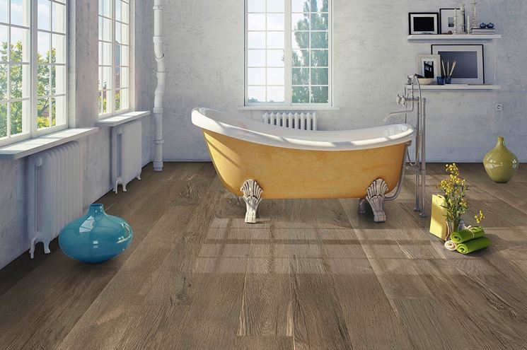 parquet flottante moderno