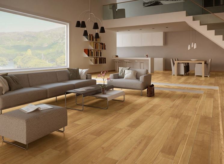 pavimento laminato effetto parquet