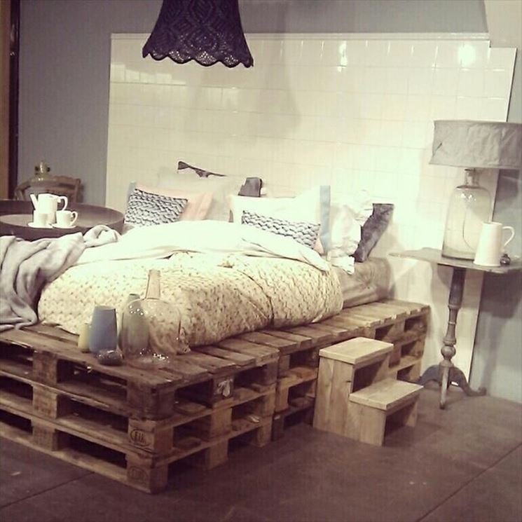 letto con pallet