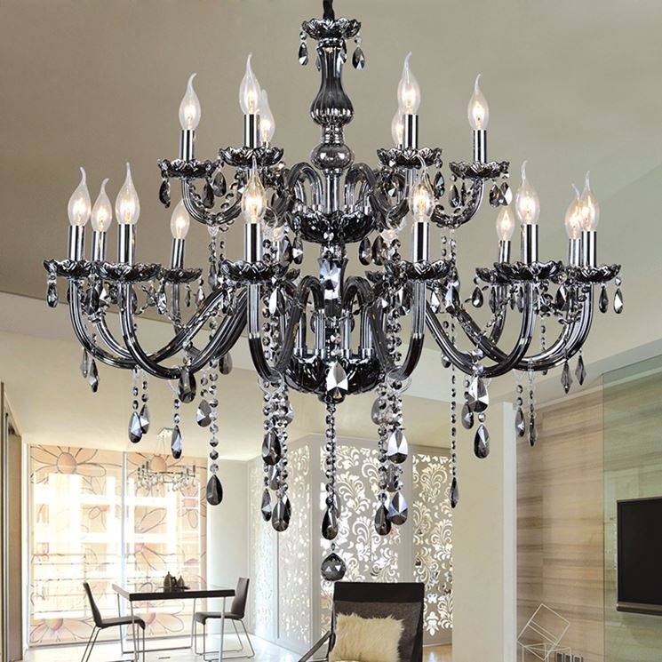 Lampadario a sospensione classico