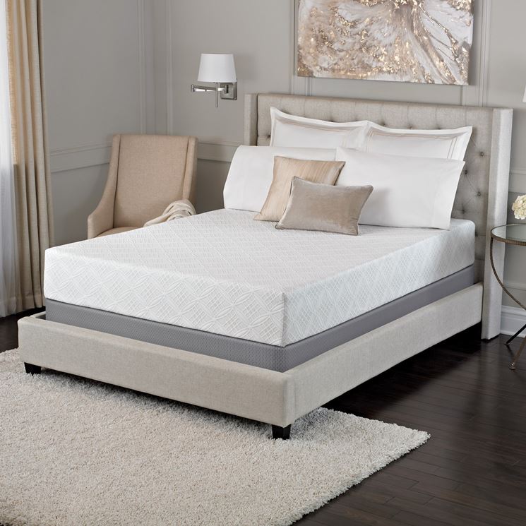 Juego Materasso Full Size 30,5 Cm In Memory Foam – Ibrido Morbido E Rigido – Materasso In Scatola Per Ospiti, Bambini, Dormitorio