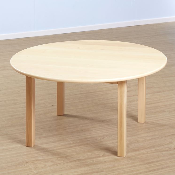 Tavolo rotondo in legno