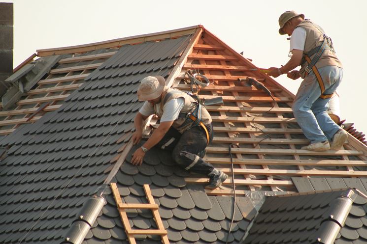 Costruzione di un tetto inclinato