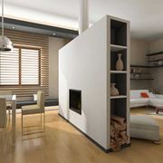 Progetto parete divisoria cartongesso