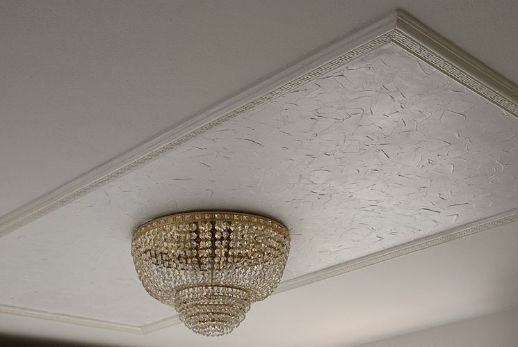 Soffitto con pittura ai silicati